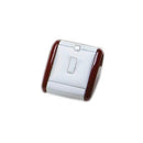 Leatherette & Wooden Ring Display