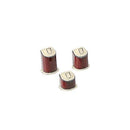 Leatherette & Wooden 3 Rings Display