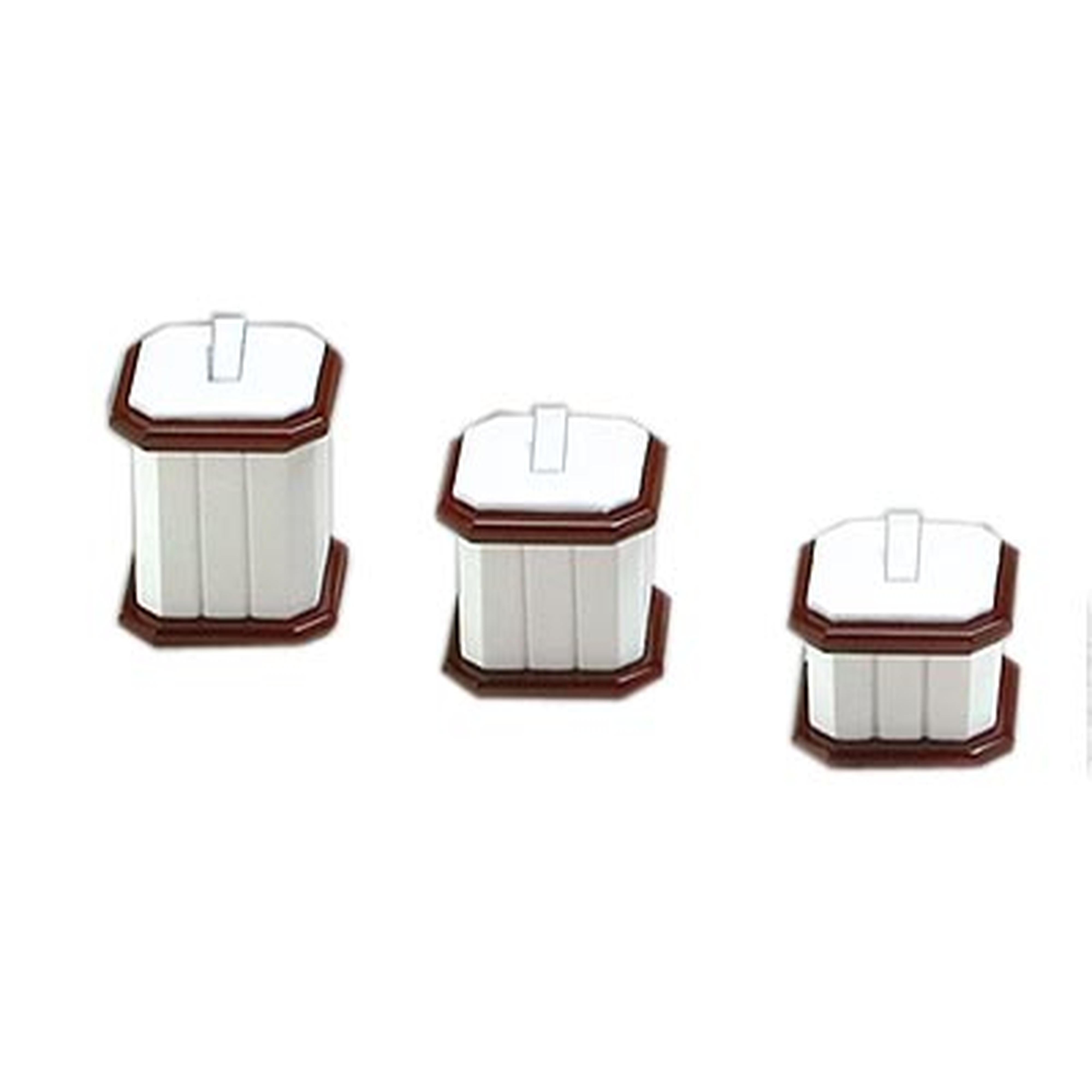 Leatherette & Wooden Ring Displays