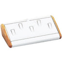 Leatherette & Wooden 5 Rings Display