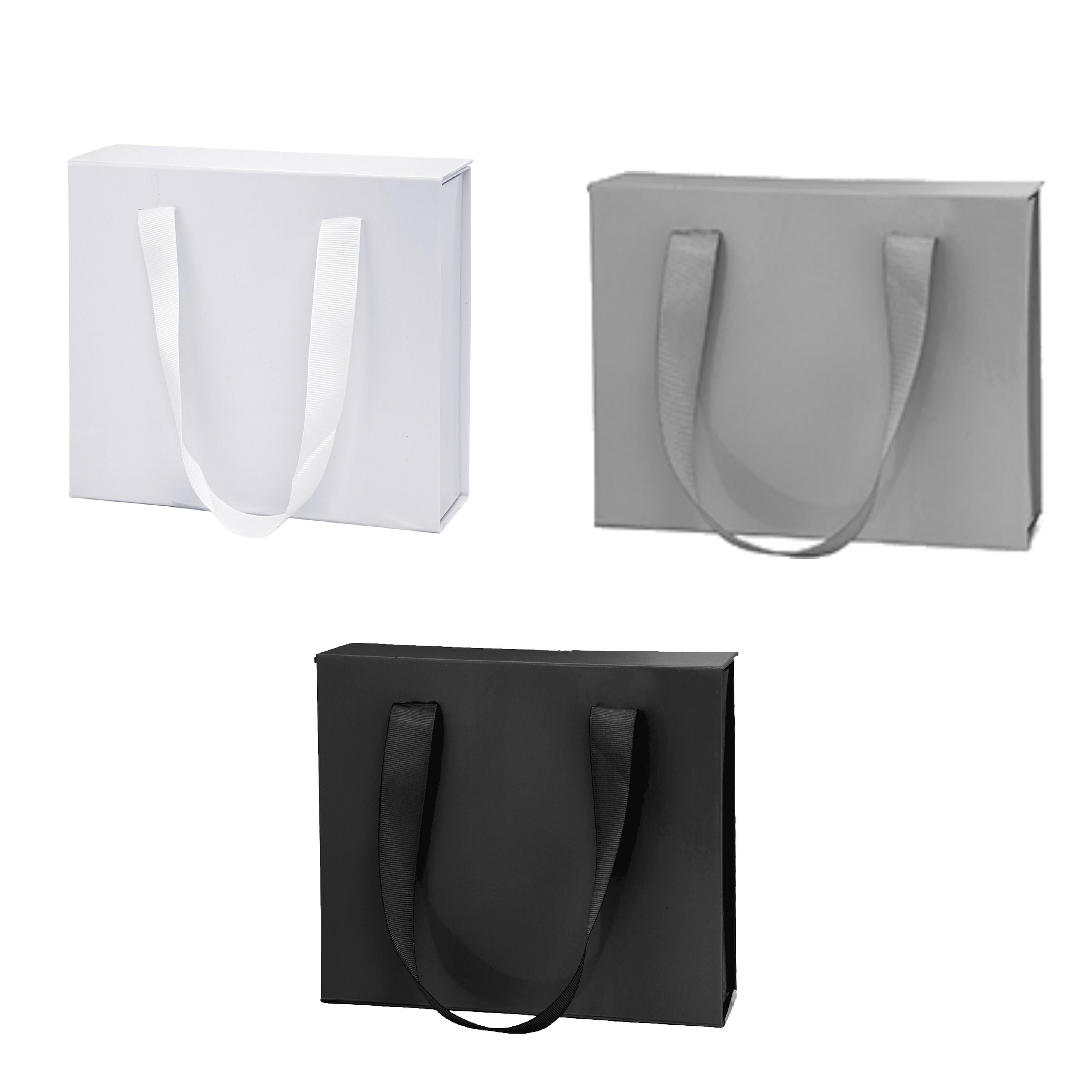 Magnetic Box with Grosgrain Handle