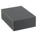 Matte Paper Covered French Clip Earring Box with Matching Moulded Sleeve