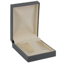 Matte Paper Covered French Clip Earring Box with Matching Moulded Sleeve