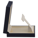 Matte Paper Covered French Clip Earring Box with Matching Moulded Sleeve