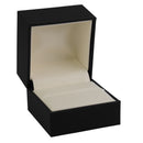 Matte Paper Covered Large Single Ring Box with Matching Moulded Sleeve