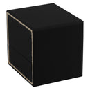 Matte Paper Covered Single Ring Box with Matching Moulded Sleeve