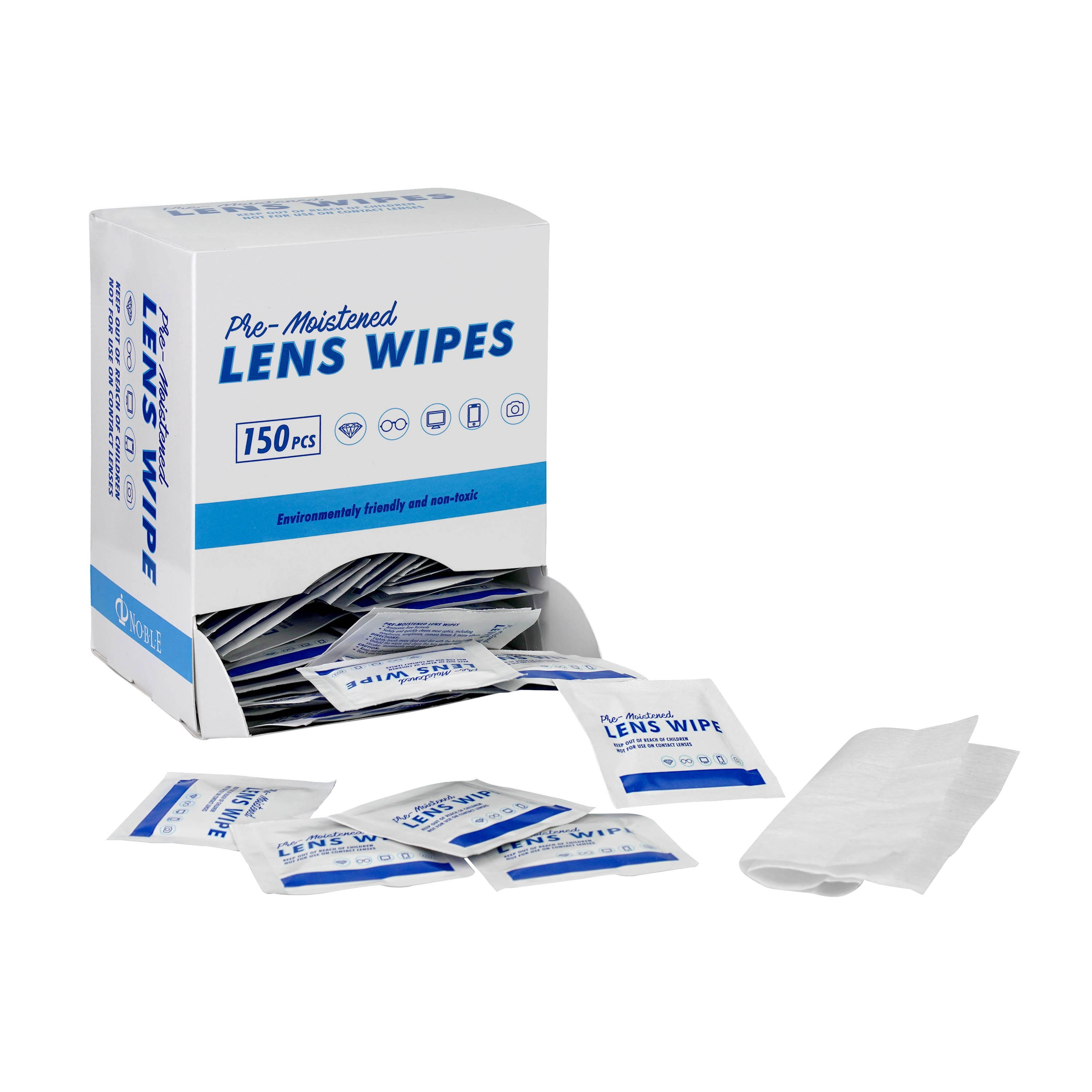 Pre-Moistened Lens Wipes