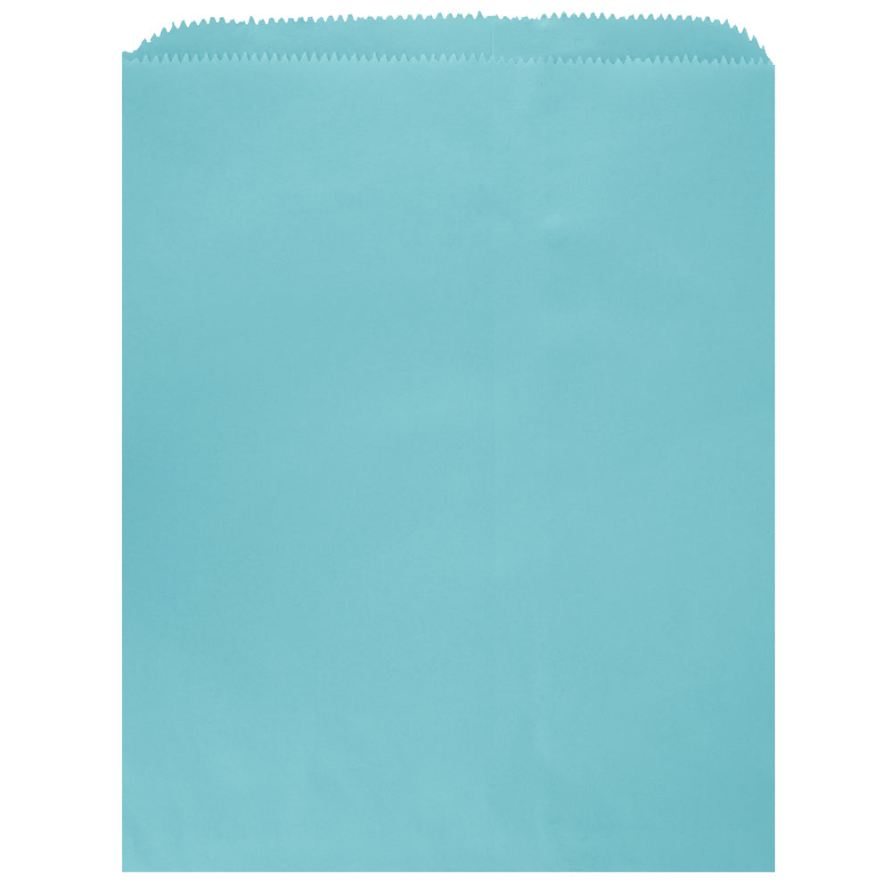 Colored Flat Paper Merchandise Bag