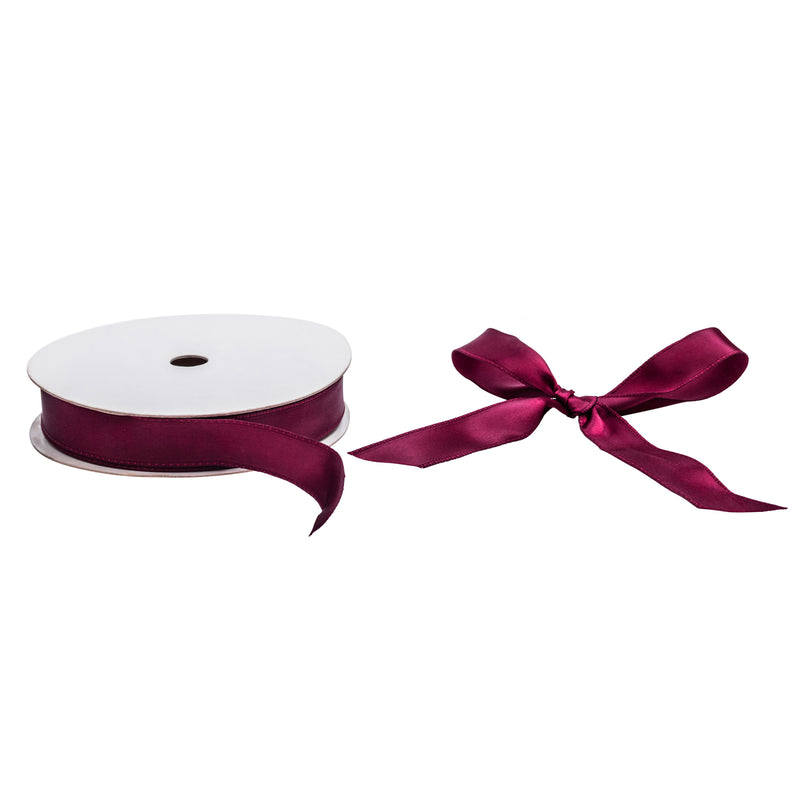 Wired Single Face Satin Ribbon