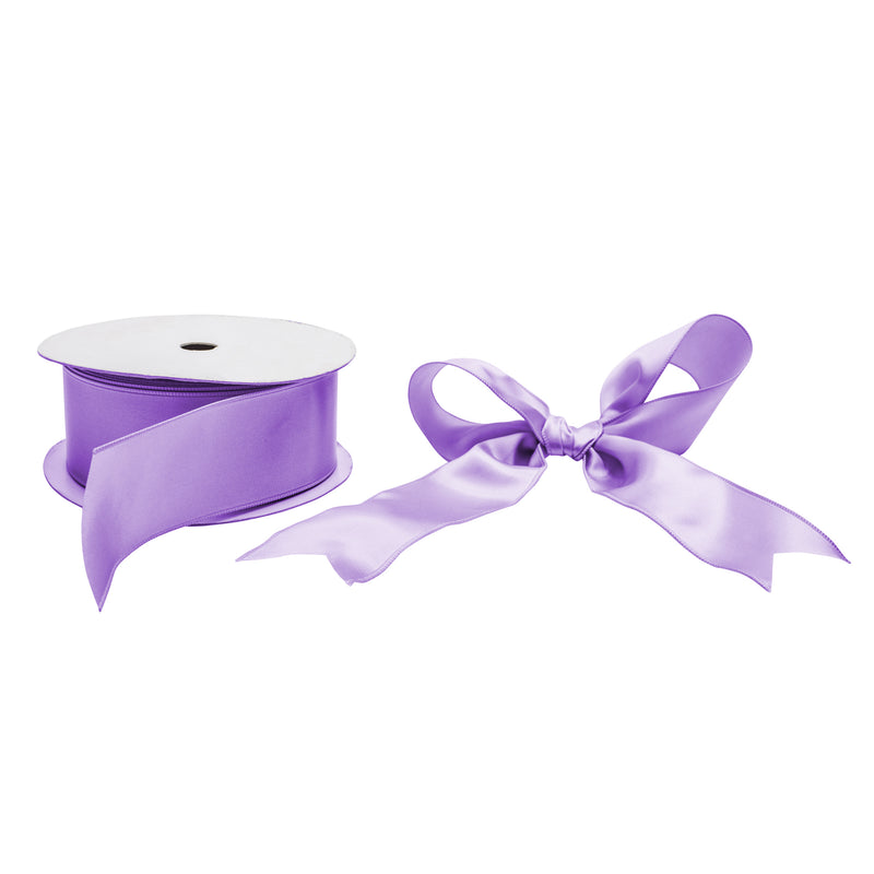Wired Single Face Satin Ribbon