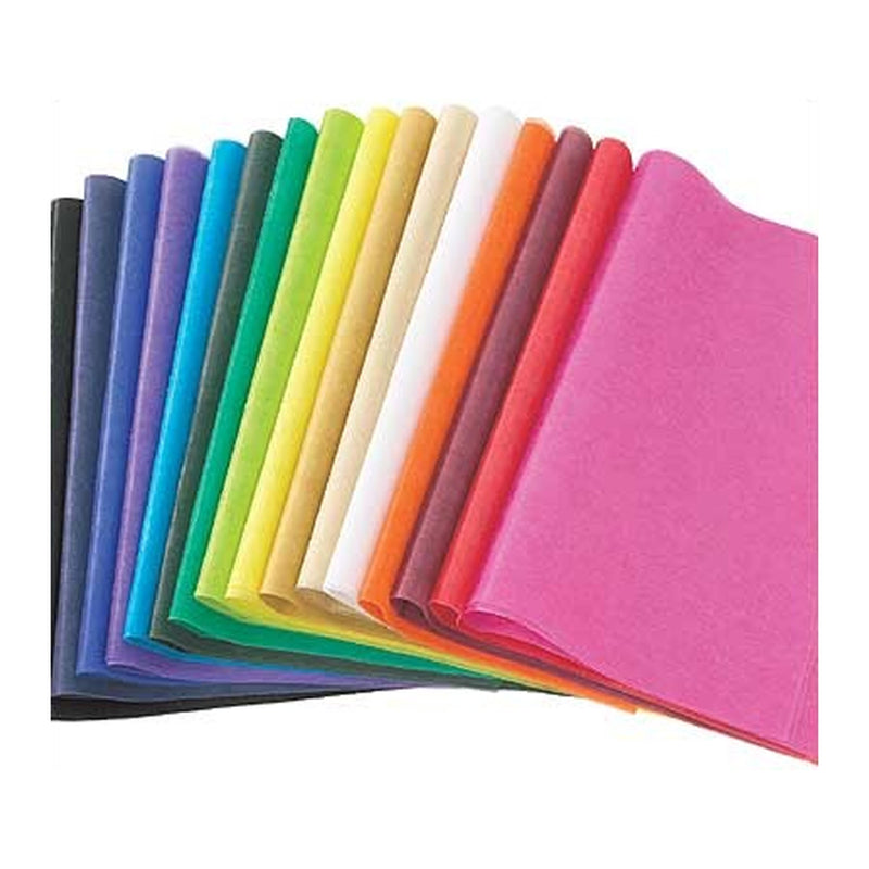 Non-Woven Solid Color Tissue Sheets