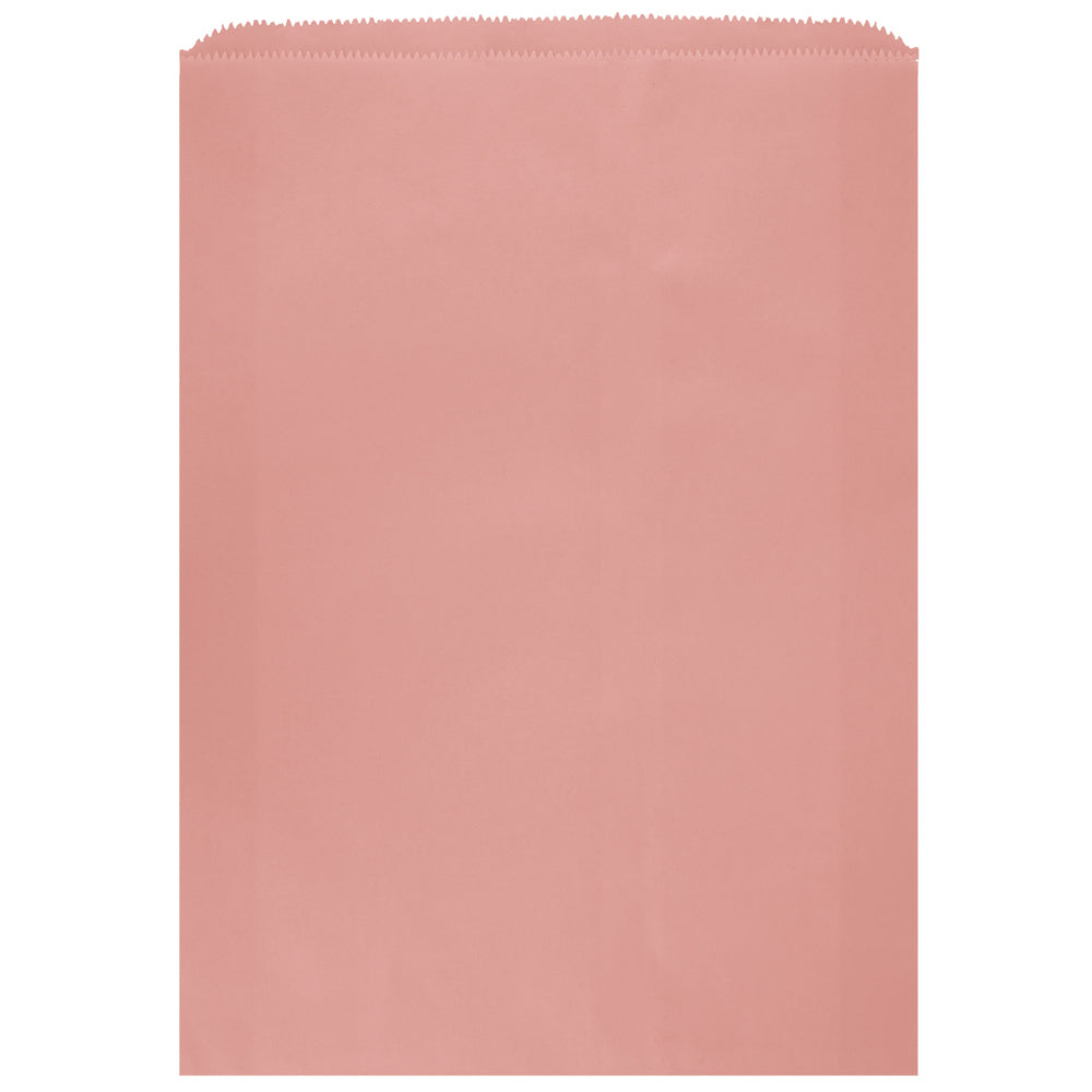 Colored Flat Paper Merchandise Bag