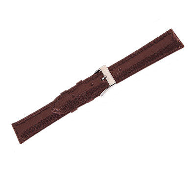 Leather Watch Band Genuine Lizard Bord (12mm) Regular